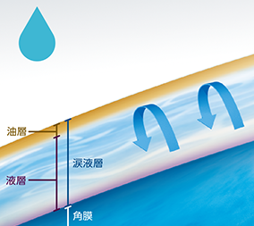 涙液 イメージ図
